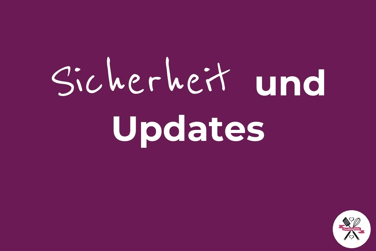 Kundenbereich: Sicherheit und Updates