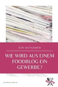 Foodblog als Gewerbe mit Steuern
