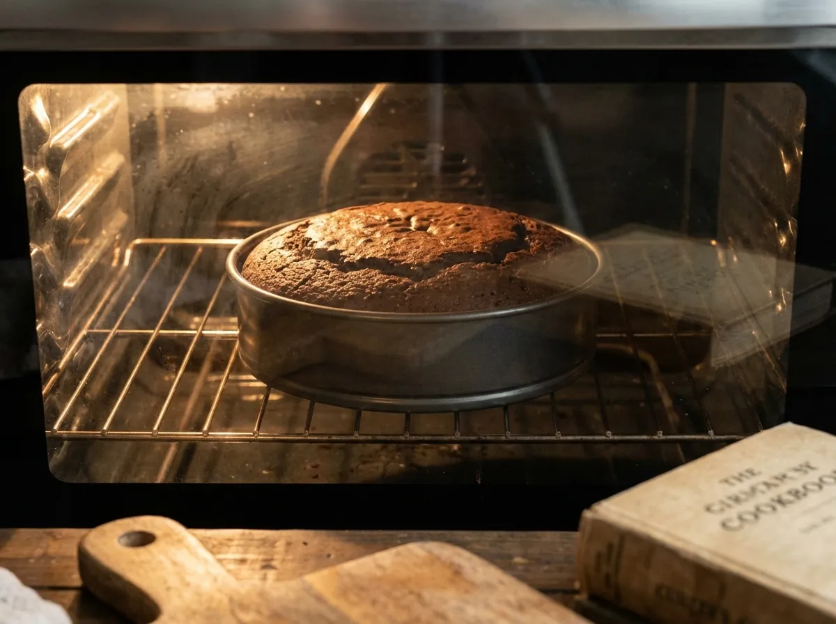 Schritt 5: Kuchen im Ofen