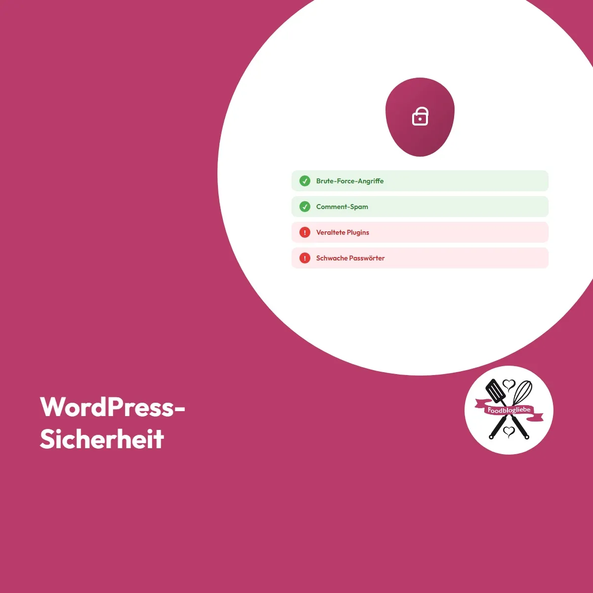 WordPress-Sicherheit für Foodblogs
