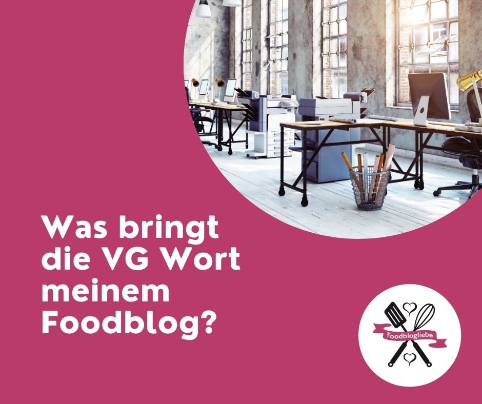VG Wort und Foodbloggen
